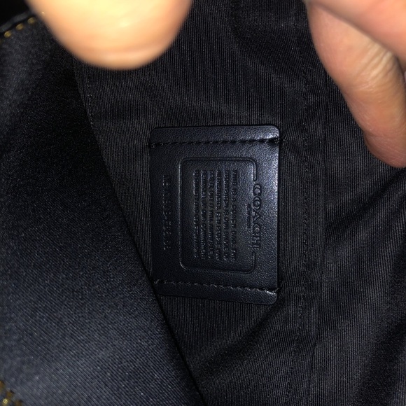 Authentic brand new w tags Coach black and gold hardware crossbody bag & wallet. - Picture 11 of 11